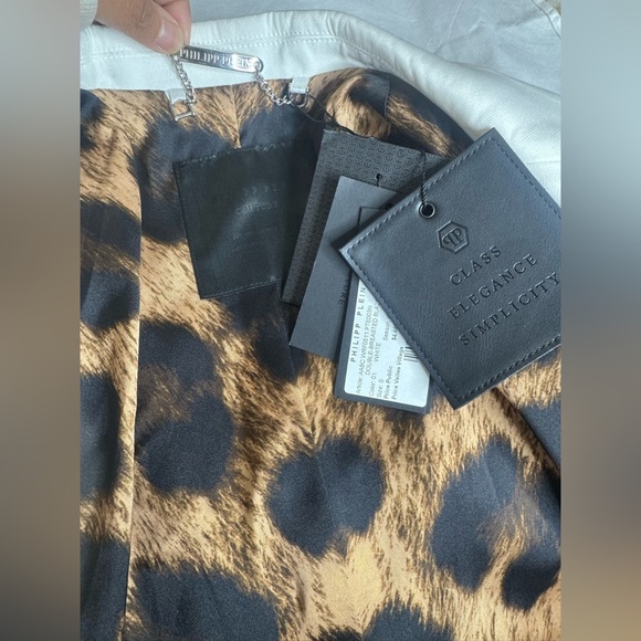 The Philipp Plein Crystal-Embellished Double-Breasted Blazer MSRP$4465 - Picture 16 of 17